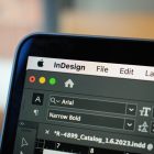 a close up of a computer screen with a keyboard